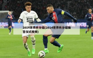 2014世界杯分组(2014世界杯分组抽签仪式视频)