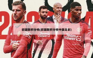欧国联积分榜(欧国联积分榜中国足彩)