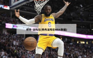 乔丹-法玛尔(乔丹法玛尔NBA数据)